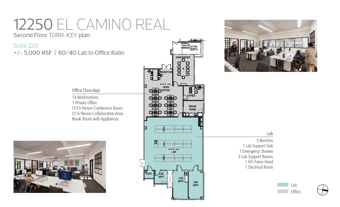 12250 El Camino Real, San Diego, CA for rent Floor Plan- Image 1 of 1