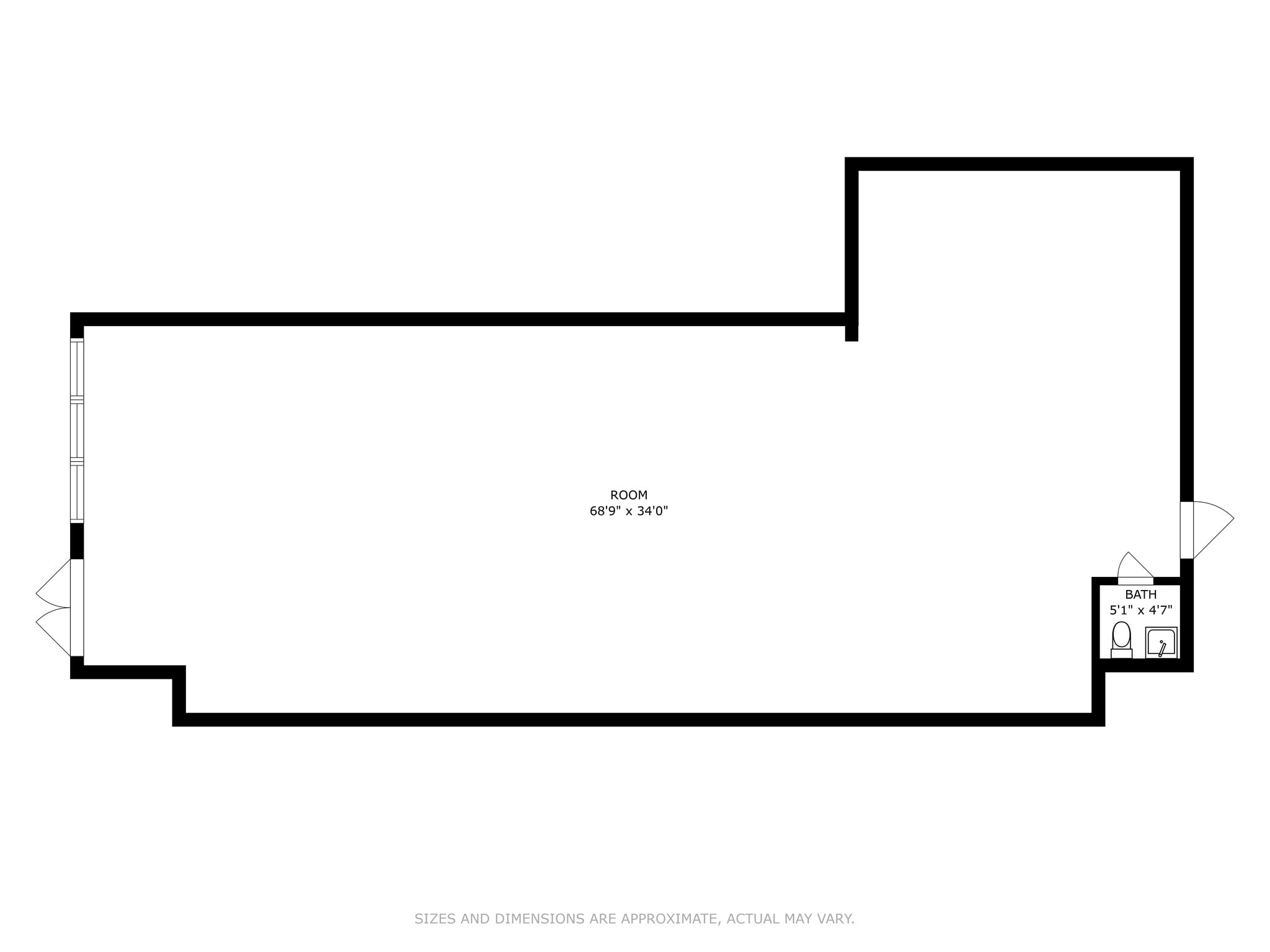 3446-3456 W Foster Ave, Chicago, IL for rent Site Plan- Image 1 of 1