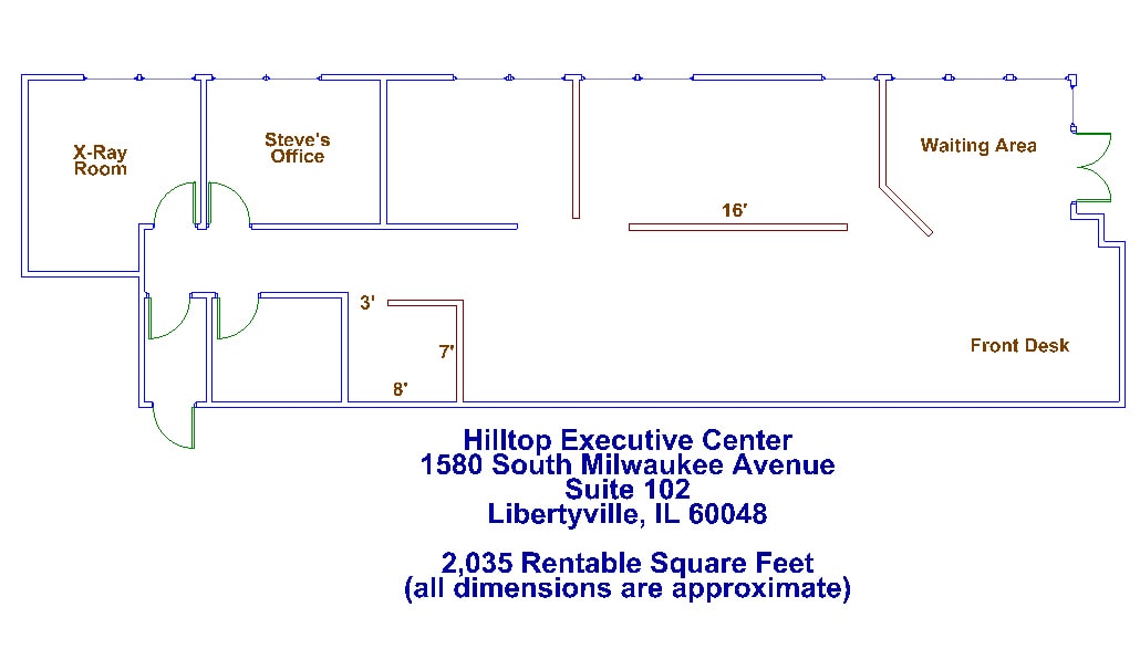 1580 S Milwaukee Ave, Libertyville, IL to rent Floor Plan- Image 1 of 1
