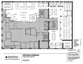 420 N Wabash Ave, Chicago, IL for rent Floor Plan- Image 2 of 6