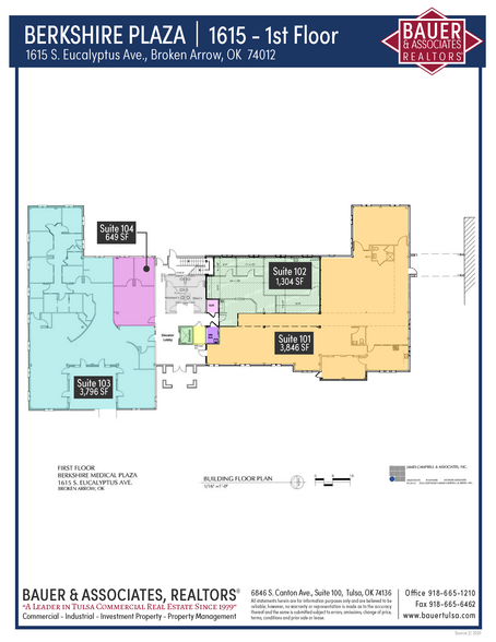 1615 S Eucalyptus Ave, Broken Arrow, OK for rent - Site Plan - Image 3 of 9