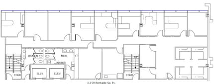 11300 N Central Expy, Dallas, TX to rent Floor Plan- Image 1 of 5