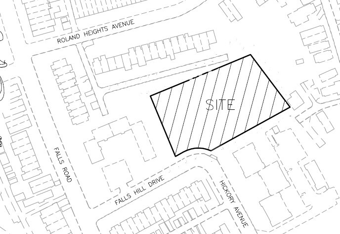 1100 Falls Hill Dr, Baltimore, MD for sale - Plat Map - Image 2 of 8