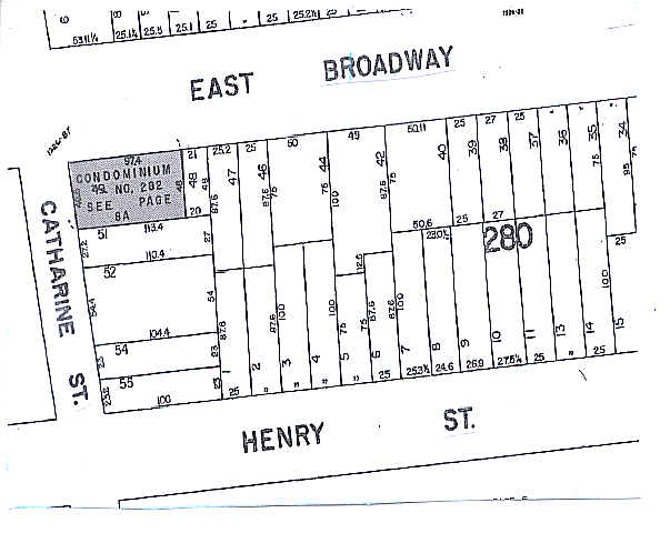 17-23 E Broadway, New York, NY for sale - Plat Map - Image 2 of 15