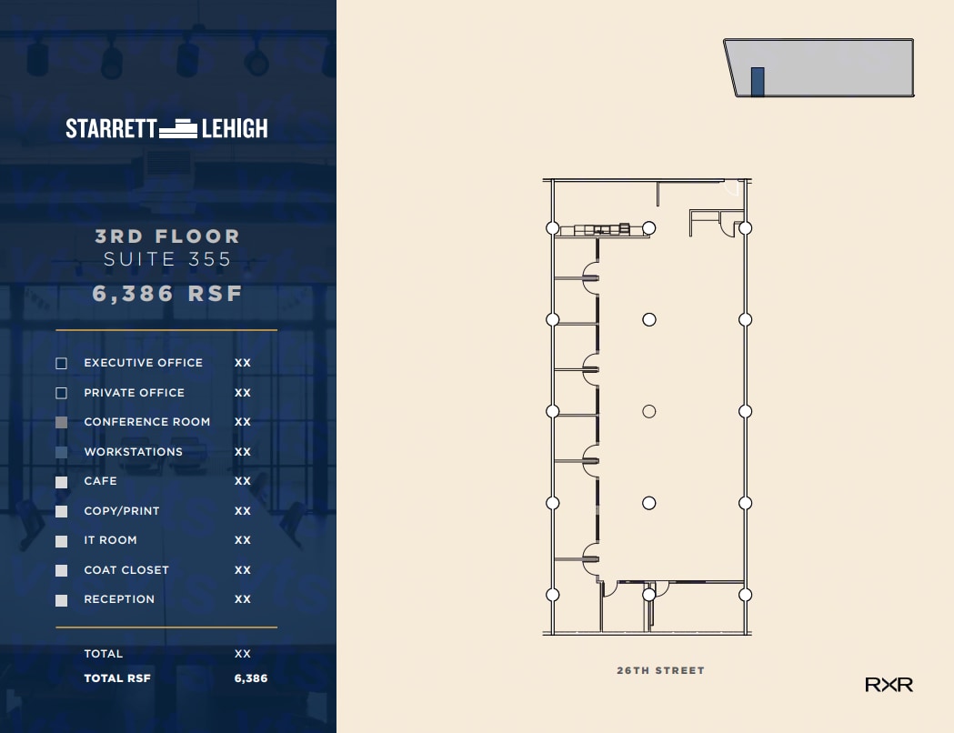601 W 26th St, New York, NY to rent Floor Plan- Image 1 of 6