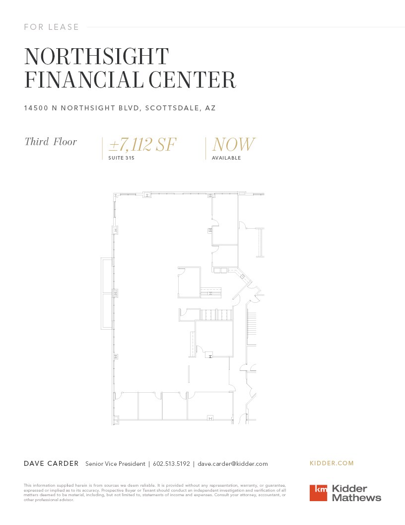 14500 N Northsight Blvd, Scottsdale, AZ to rent Floor Plan- Image 1 of 1