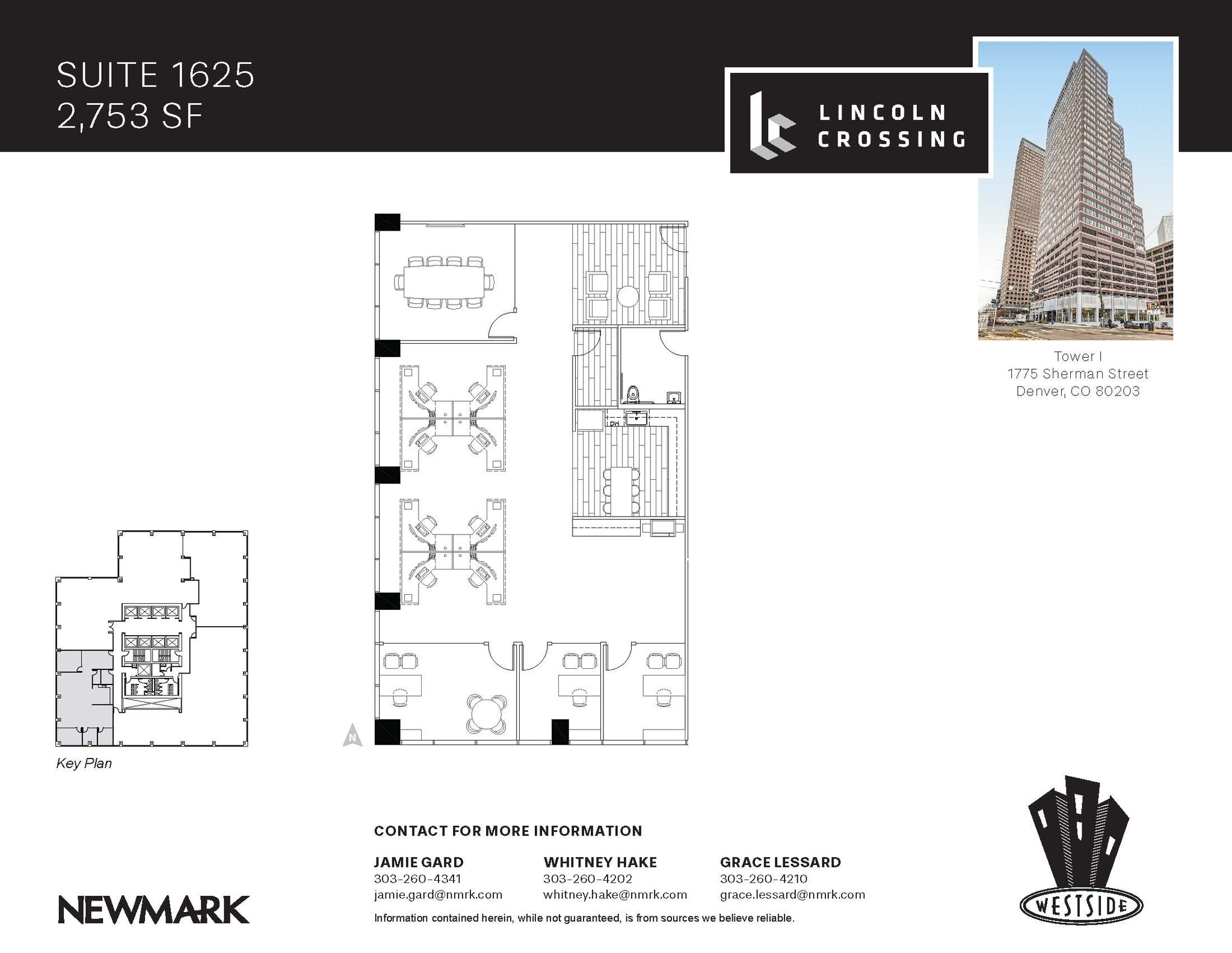 1775 Sherman St, Denver, CO to rent Floor Plan- Image 1 of 4