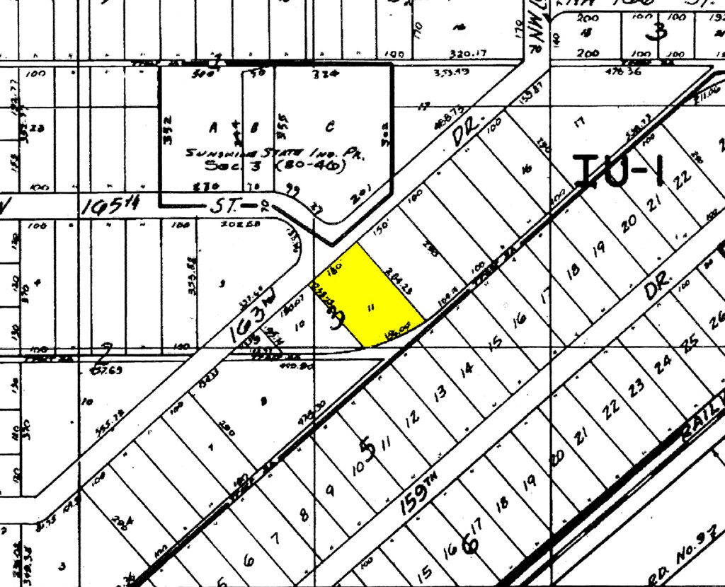 1100 NW 163rd Dr, Miami, FL for sale Plat Map- Image 1 of 1