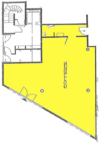 Retail in Asnières-sur-Seine to rent - Floor Plan - Image 2 of 2