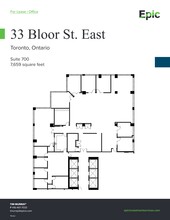 33 Bloor St E, Toronto, ON for rent Site Plan- Image 1 of 1