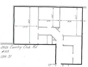 2921 Country Club Rd, Denton, TX for rent Floor Plan- Image 1 of 1