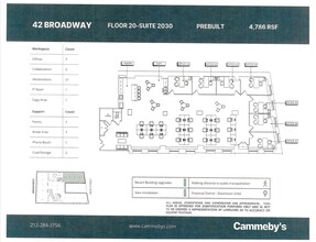 42 Broadway, New York, NY for rent Floor Plan- Image 1 of 1