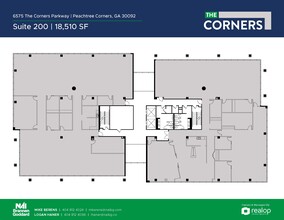 6525 The Corners Pky, Peachtree Corners, GA for rent Site Plan- Image 1 of 1