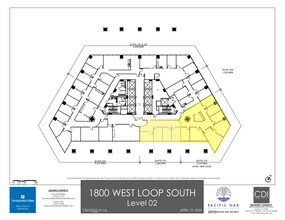 1800 West Loop S, Houston, TX for rent Floor Plan- Image 1 of 1