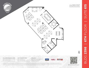 2398 E Camelback Rd, Phoenix, AZ for rent Floor Plan- Image 1 of 5