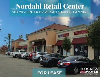 More details for 703-705 Center Dr, San Marcos, CA - Retail for Rent