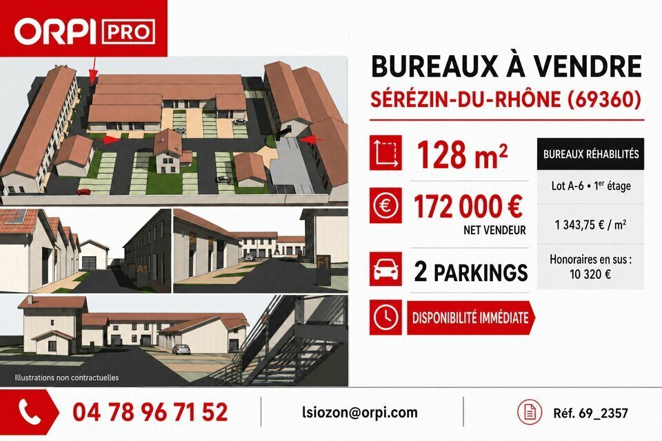 Office in Serezin Du Rhone for sale Building Photo- Image 1 of 7