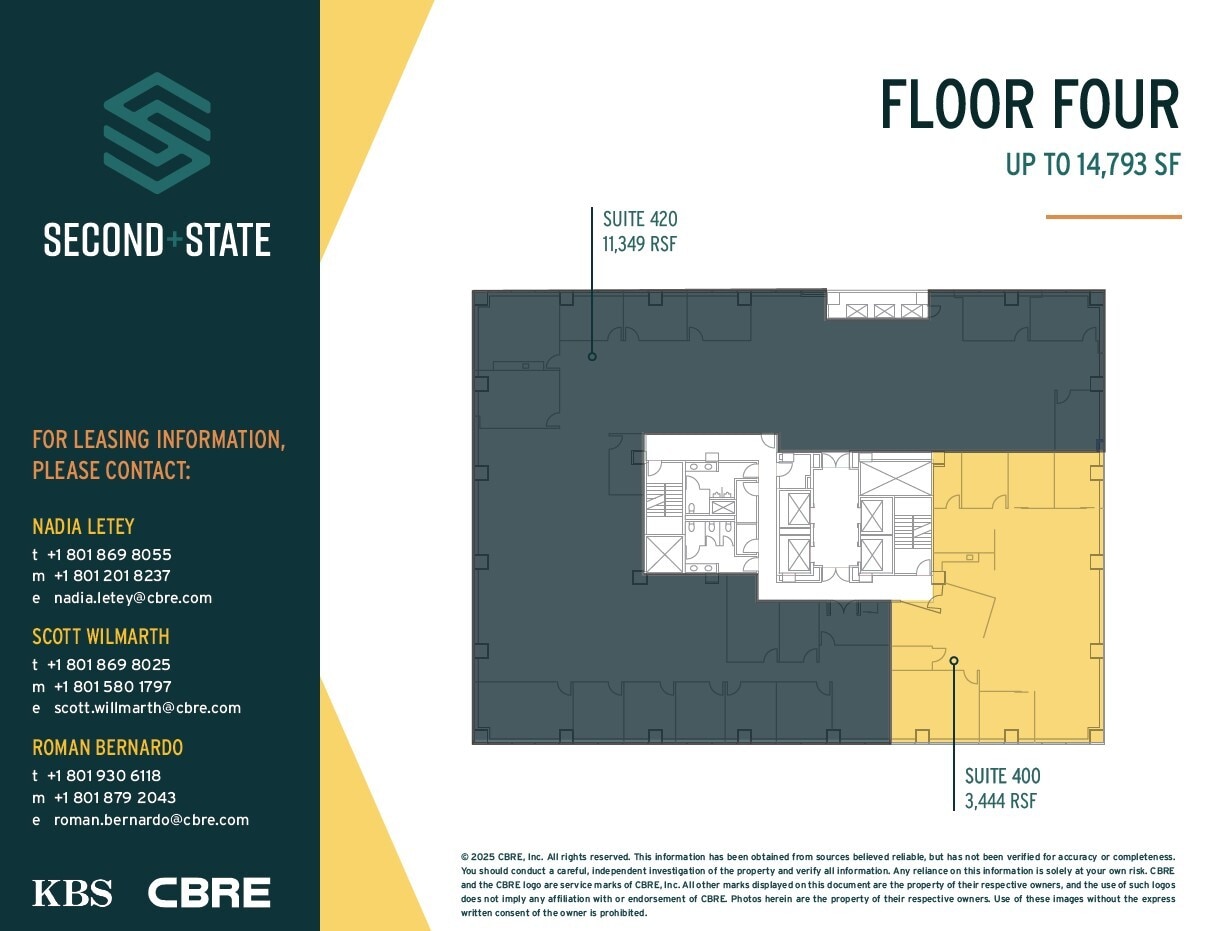 215 S State St, Salt Lake City, UT to rent Floor Plan- Image 1 of 7
