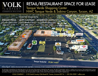 More details for 7015-7053 E Tanque Verde Rd, Tucson, AZ - Retail for Rent