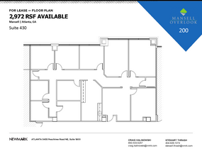 200 Mansell Ct E, Roswell, GA for rent Floor Plan- Image 1 of 1