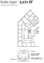 733 Bishop St, Honolulu, HI to rent Floor Plan- Image 1 of 1