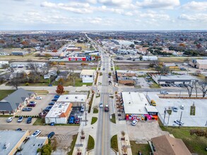 113 N Tarrant St, Crowley, TX - aerial  map view