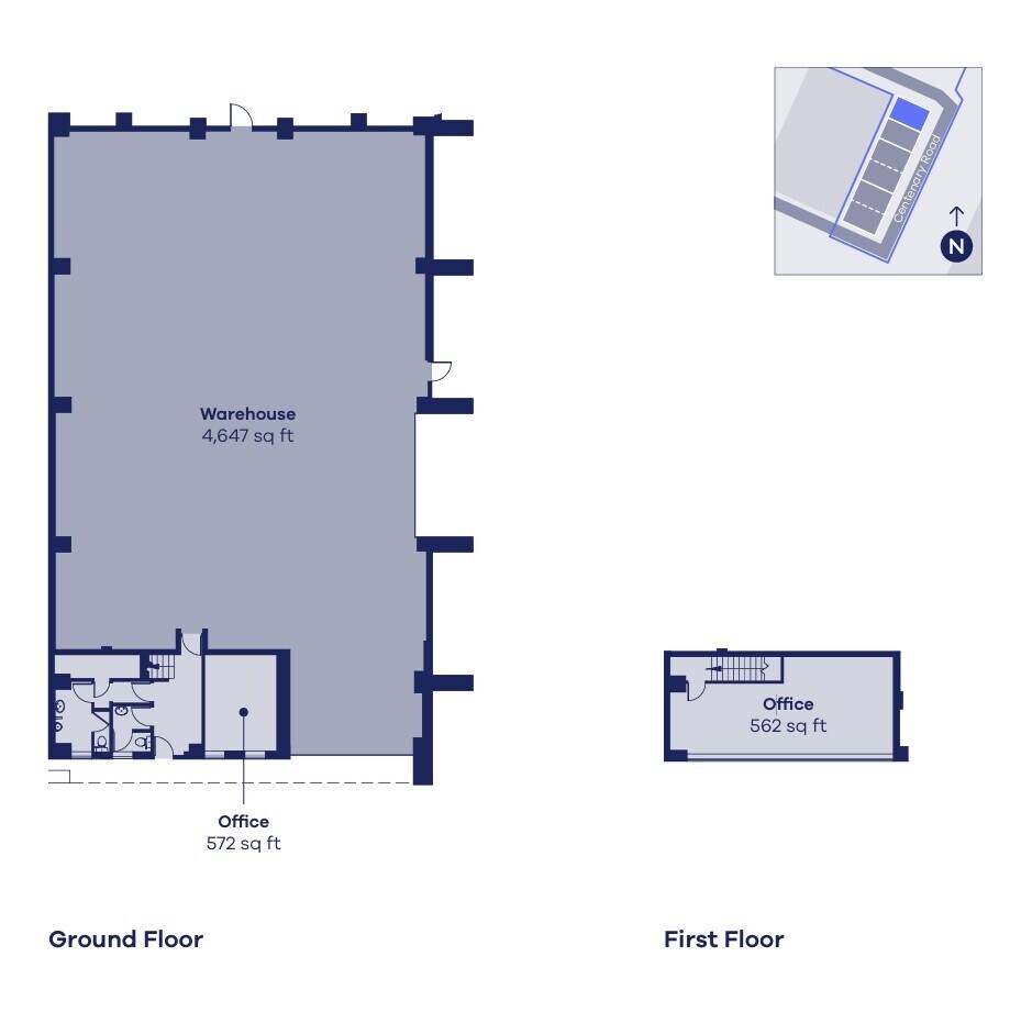 2-7 Centenary Rd, Enfield to rent Floor Plan- Image 1 of 1