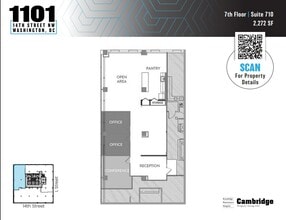 1101 14th St NW, Washington, DC to rent Floor Plan- Image 2 of 11