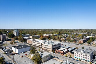 6677-6683 Delmar Blvd, University City, MO - AERIAL  map view - Image1