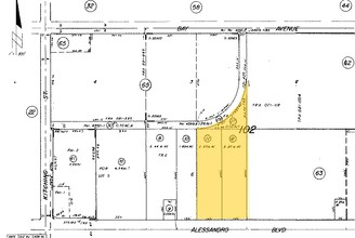 25780 Alessandro Blvd, Moreno Valley, CA for sale Plat Map- Image 1 of 1