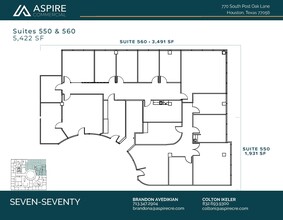 770 S Post Oak Ln, Houston, TX for rent Floor Plan- Image 2 of 4