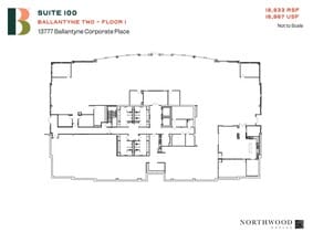 13777 Ballantyne Corporate Pl, Charlotte, NC to rent Floor Plan- Image 1 of 1