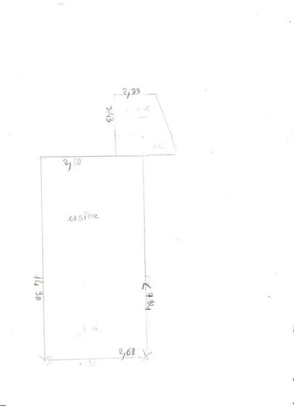 Retail in Nantes to rent - Floor Plan - Image 3 of 3