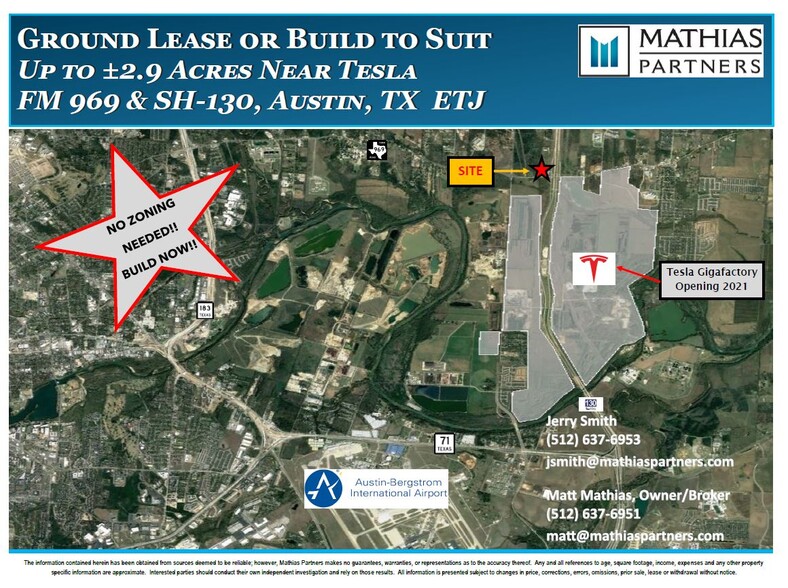 FM 969 & SH 130, Austin, TX for sale - Building Photo - Image 1 of 3