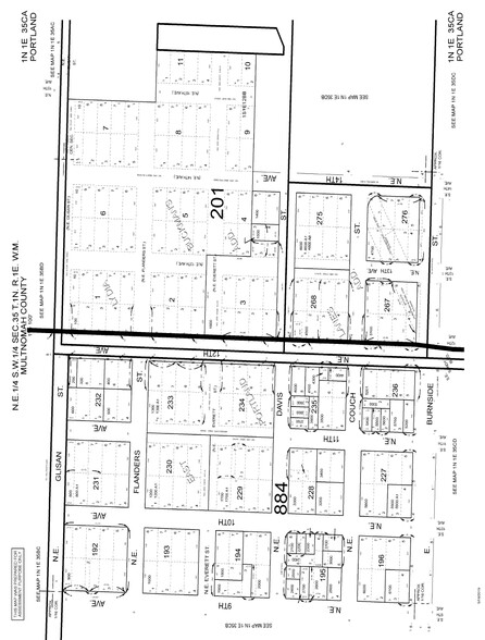 421 NE 12th Ave, Portland, OR for rent - Plat Map - Image 2 of 6