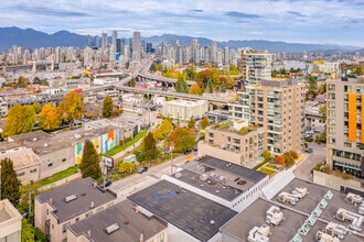 1632-1644 W 6th Ave, Vancouver, BC - AERIAL  map view