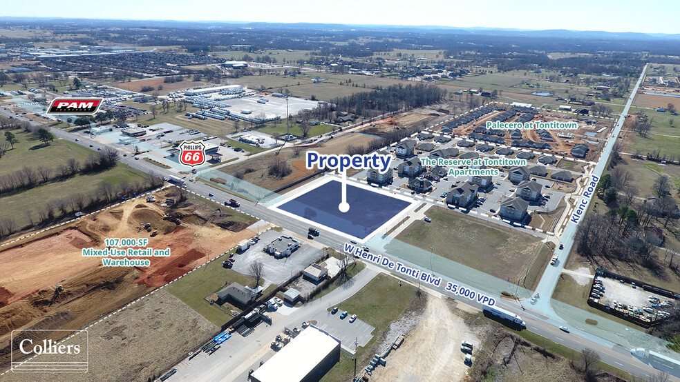 603 W Henri De Tonti, Springdale, AR for sale - Building Photo - Image 1 of 3