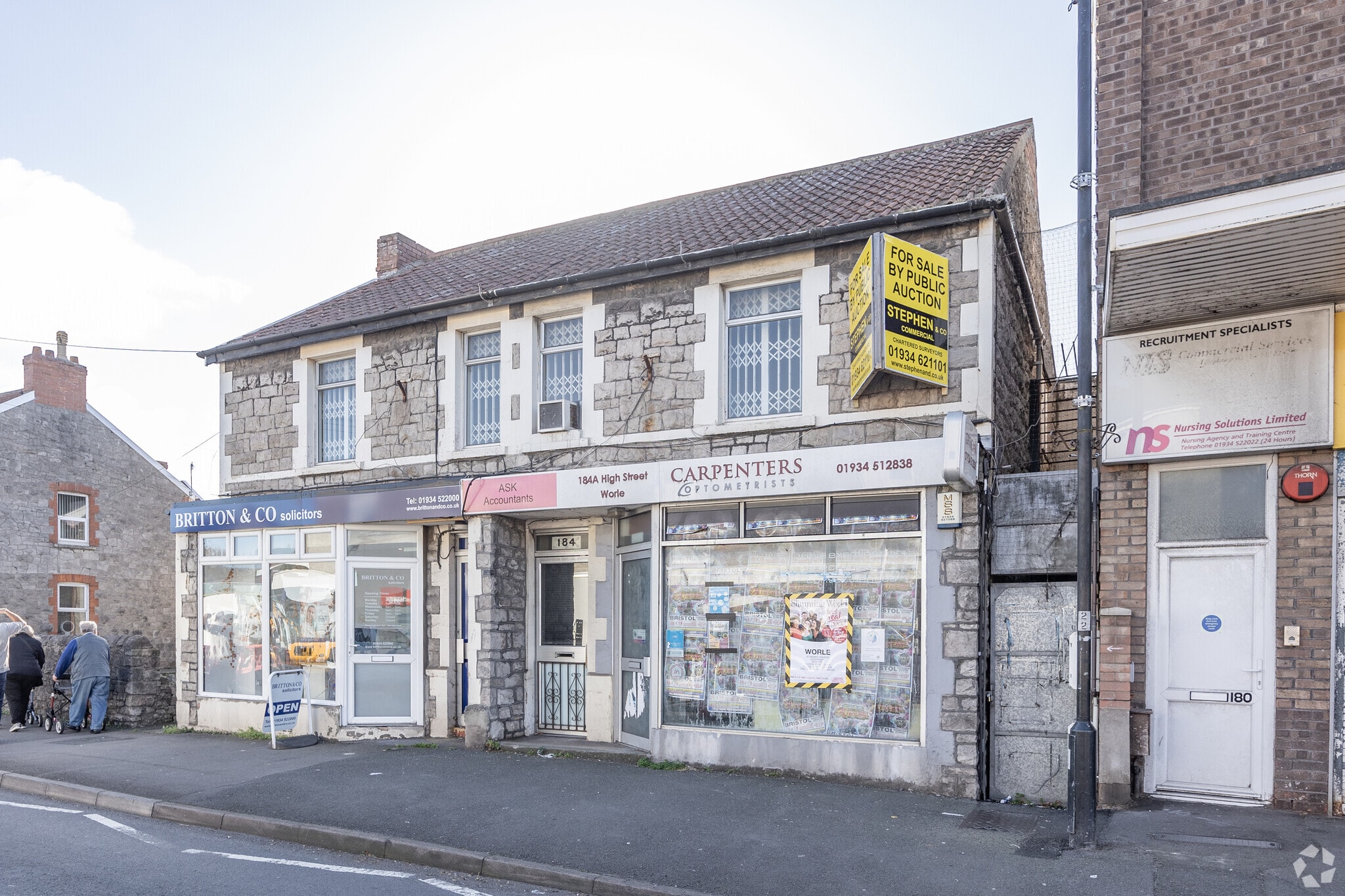 184-186 High St, Weston Super Mare for sale Primary Photo- Image 1 of 3