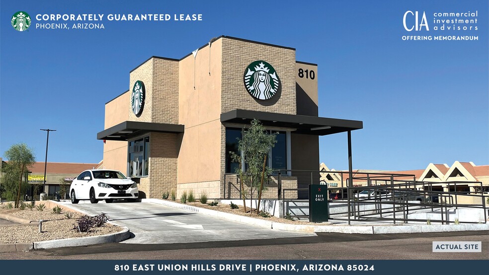 810 E Union Hills Dr, Phoenix, AZ for sale - Building Photo - Image 1 of 10