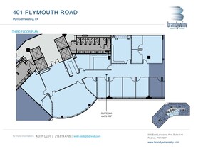 401 Plymouth Rd, Plymouth Meeting, PA for rent Site Plan- Image 1 of 1