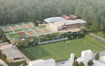 Clamart - Aerial map view