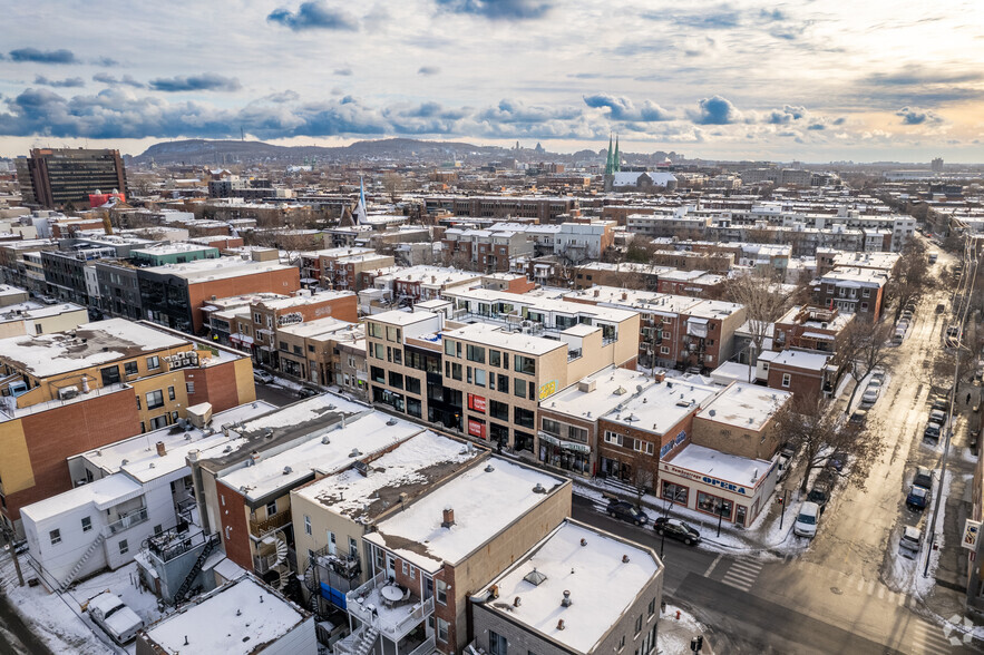 7472-7480 Rue Saint-Hubert, Montréal, QC for rent - Aerial - Image 3 of 5