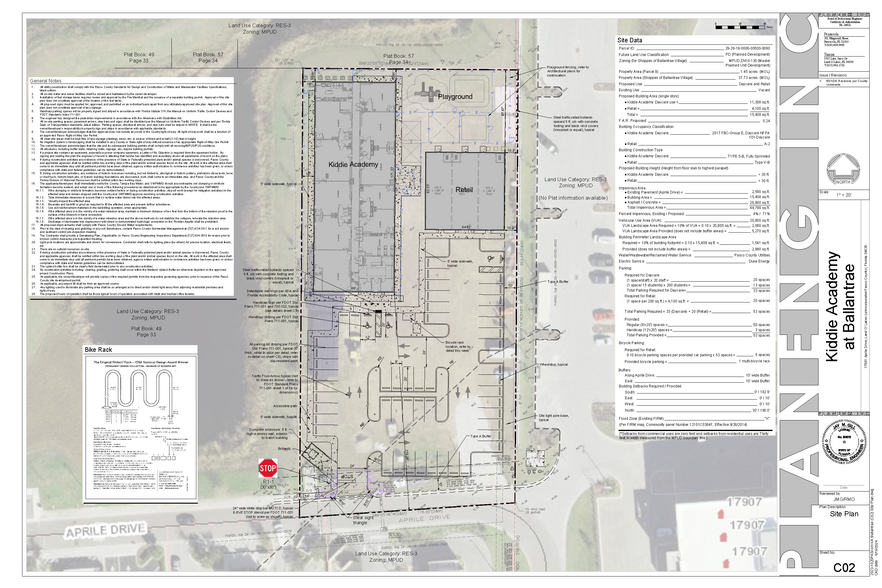 Aprile Dr, Lutz, FL for rent - Site Plan - Image 3 of 5