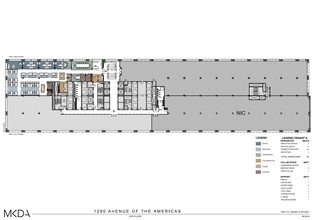 1290 Avenue of the Americas, New York, NY for rent Floor Plan- Image 2 of 2