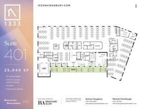 1333 N Kingsbury St, Chicago, IL to rent Floor Plan- Image 1 of 1