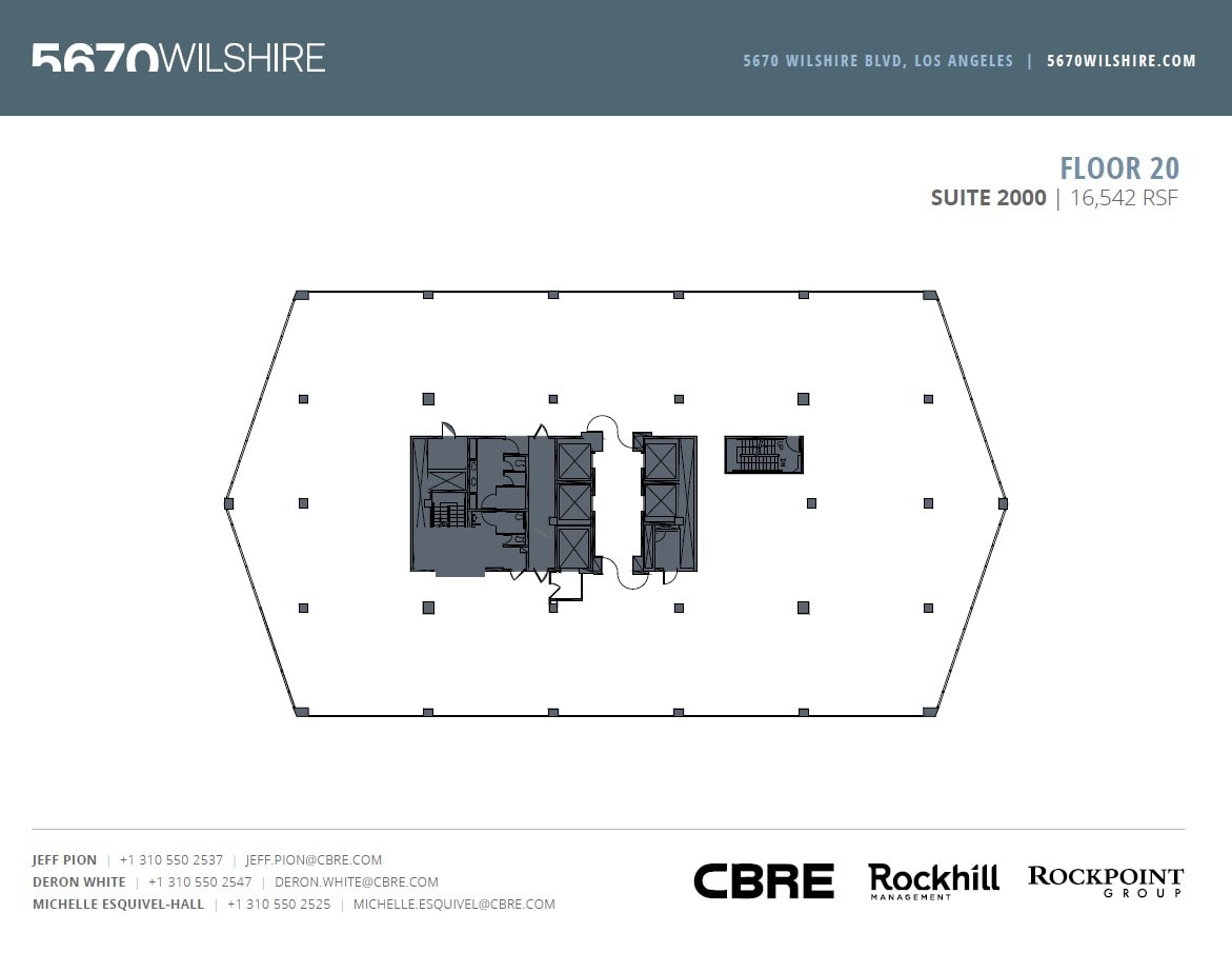 5670 Wilshire Blvd, Los Angeles, CA to rent Floor Plan- Image 1 of 1