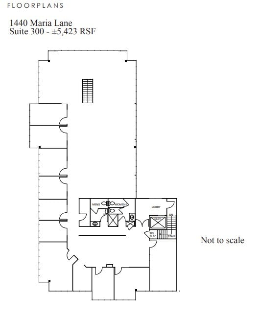1440 Maria Ln, Walnut Creek, CA to rent Floor Plan- Image 1 of 1