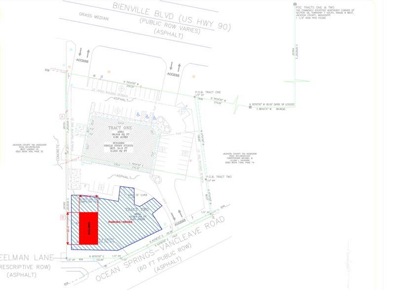 3082 Bienville Blvd, Ocean Springs, MS for rent - Site Plan - Image 1 of 1