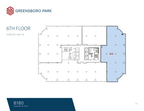 8180-8200 Greensboro Dr, McLean, VA for rent Floor Plan- Image 1 of 1