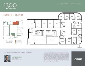 1300 N 12th St, Phoenix, AZ for rent Floor Plan- Image 1 of 1